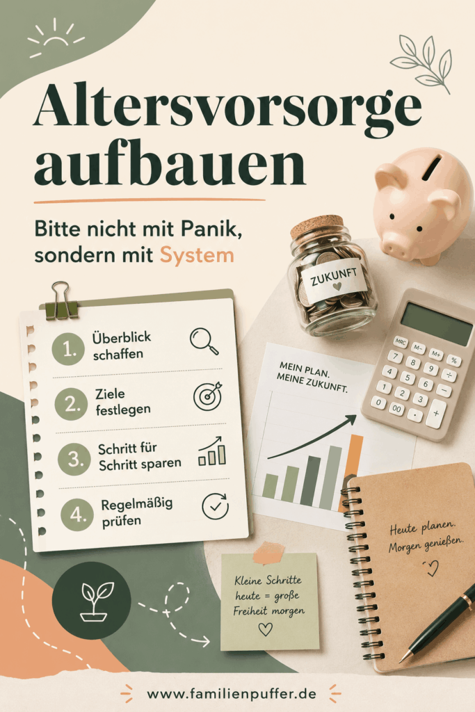 Altersvorsorge als Frau aufbauen