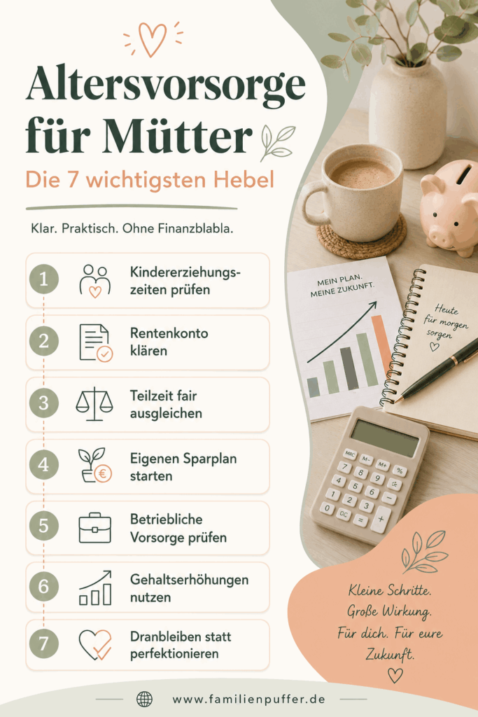 Altersvorsorge für Mütter