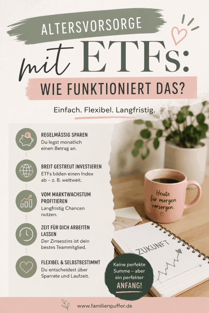 Altersvorsorge mit ETFs aufbauen