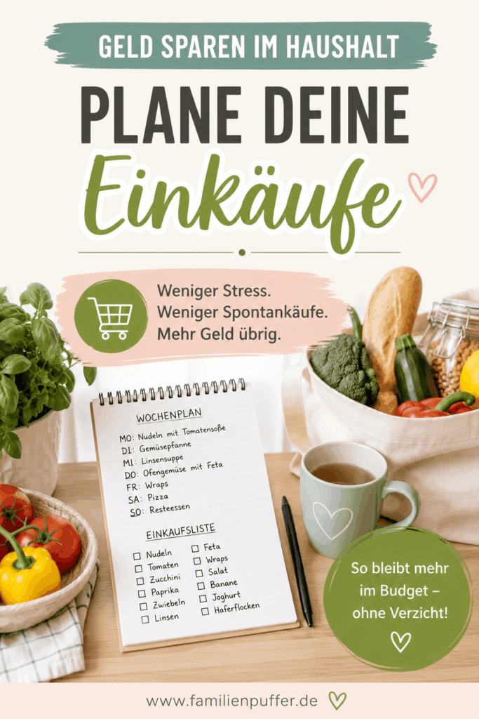 Geld sparen im Alltag