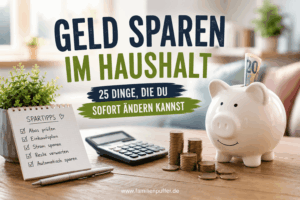 Geld sparen im Alltag