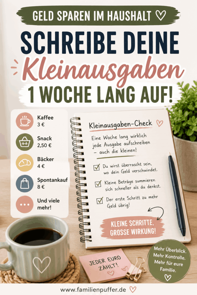 Geld sparen im Alltag