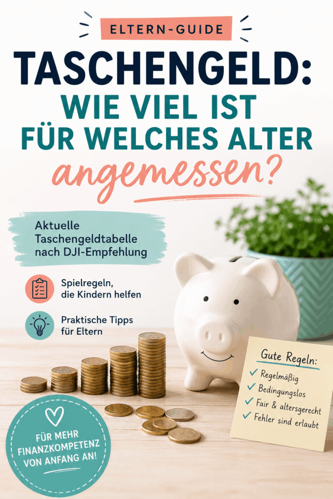 Taschengeld Tabelle nach Alter