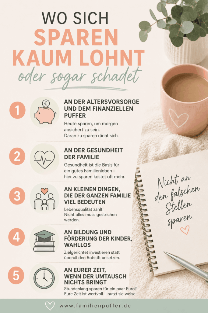 Wo lohnt sich sparen nicht