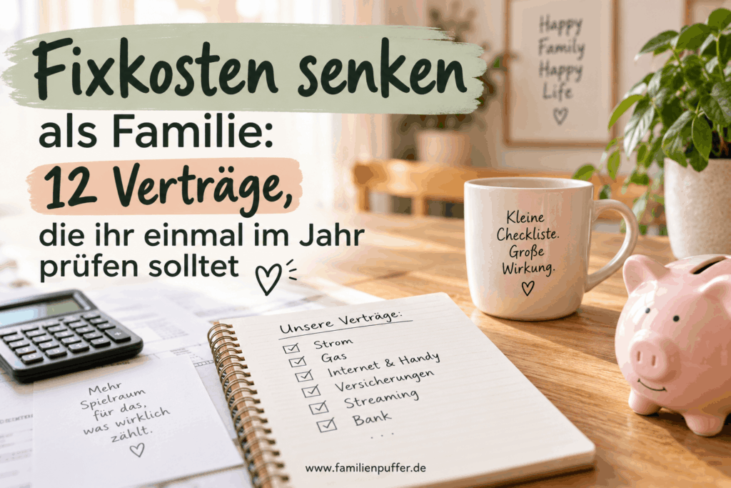 Fixkosten senken