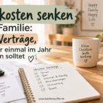 Fixkosten senken als Familie: 12 Verträge, die ihr einmal im Jahr prüfen solltet Fixkosten senken