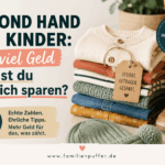 Second Hand für Kinder: Wie viel Geld kannst du wirklich sparen? Secondhand