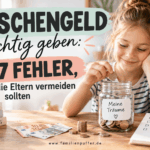 Taschengeld richtig geben: 7 Fehler, die Eltern vermeiden sollten Wieviel Taschengeld geben