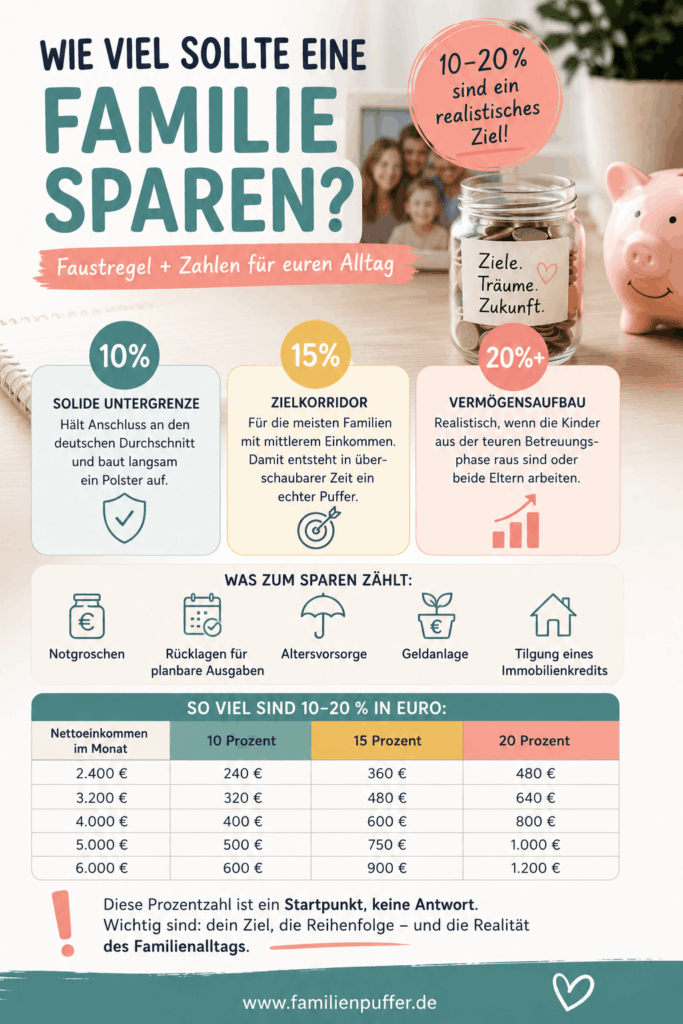 Geld sparen als Familie